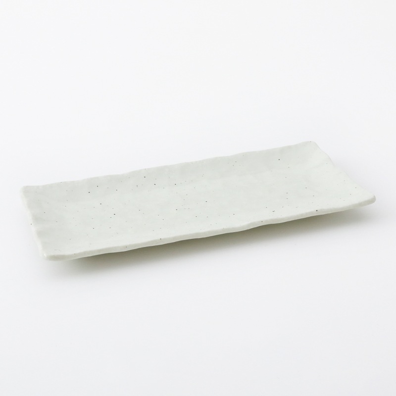 長角皿 IF 石目さんま皿 白の通販｜東京インテリア公式通販