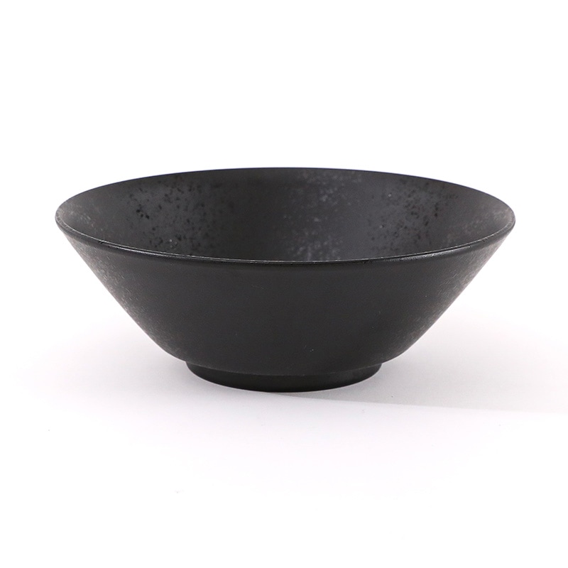 ラーメン鉢二個セット　栃　黒染拭漆　内拭漆 ラーメン鉢二個セット 栃 黒染拭漆 内拭漆