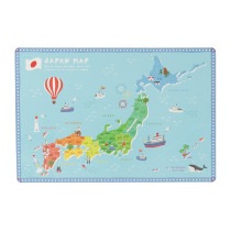 ポリランチョンマット 58007 JAPAN MAP
