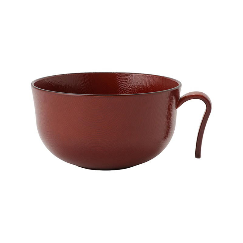 汁椀 IF 99750 取っ手付 溜 RD if HOMEの通販｜東京インテリア