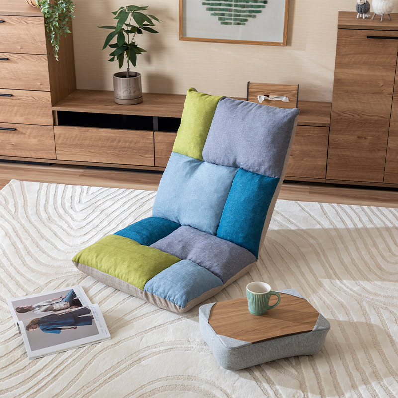 ボリューム座椅子 ブレイク グリーン ソファ・座椅子 ボリューム座椅子 ブレイク グリーン ソファ・座椅子