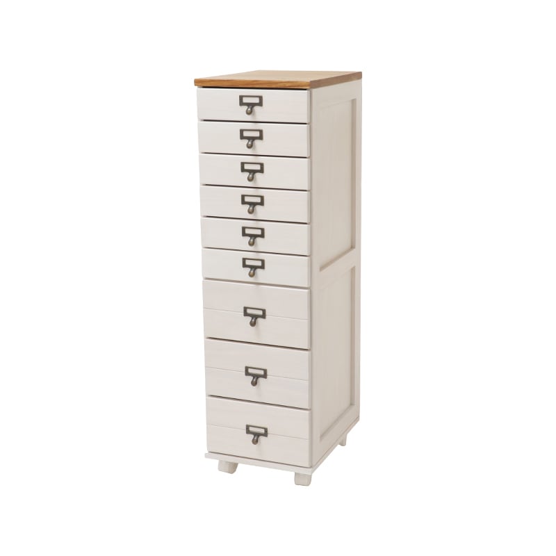 【☆eden☆専用】Nクリックチェスト ホワイトウォッシュ （美品） チェスト MCH-6171NWの通販｜東京インテリア公式通販