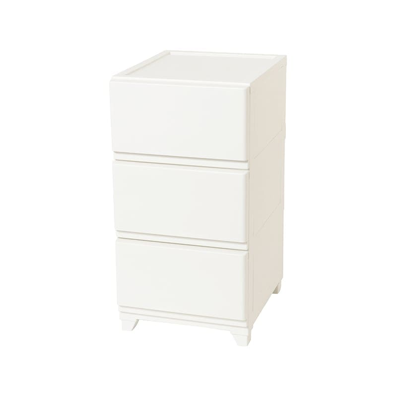KL-5【新入荷　アウトレット】絶対満足価格　ハイチェスト　白 ハイチェスト アリス 80－6 WH／取：クリスタル(幅80ハイチェスト
