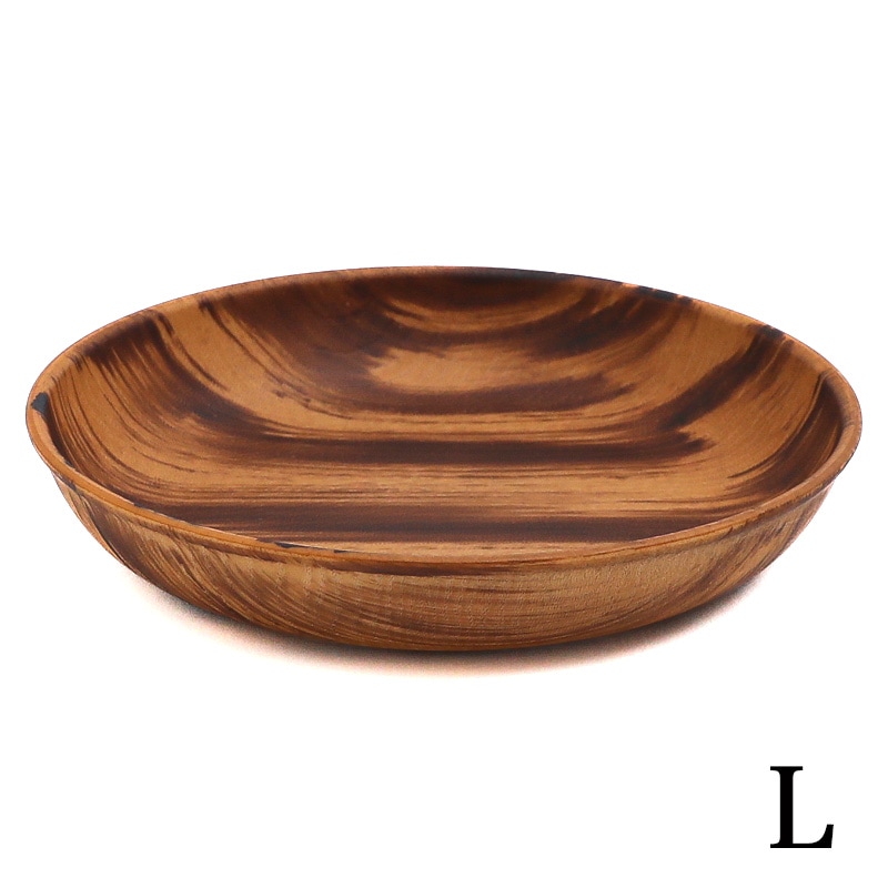 ラウンドプレートM IF96141 CRART クラート 木目 BRの通販｜東京