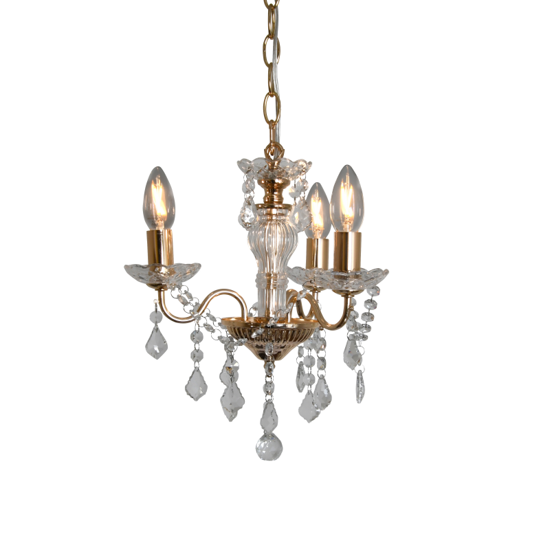 シャンデリア新品未使用5P ESMARI フレンチゴールド色