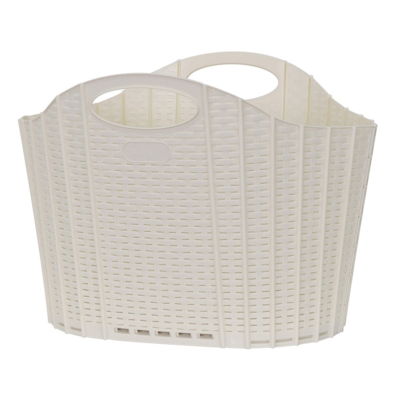 ランドリーバスケット 折りたためるバスケット ラタンの通販｜東京
