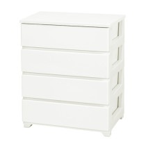 PCチェスト カラースタイルチェストワイド4段