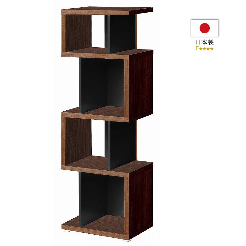 飾り棚　ツートンスリムラック(リエール) LI1845R (ホワイト／レッド) 飾り棚 ツートンスリムラック(リエール) LI1845R (ホワイト／レッド