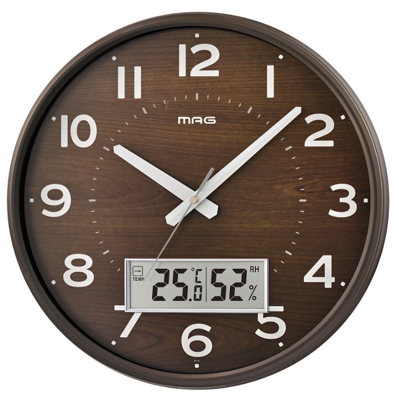 東京時計　 置時計 木製 茶色 装飾的な文字盤 東京時計 置時計 木製 茶色 装飾的な文字盤 木の置き時計；銘木