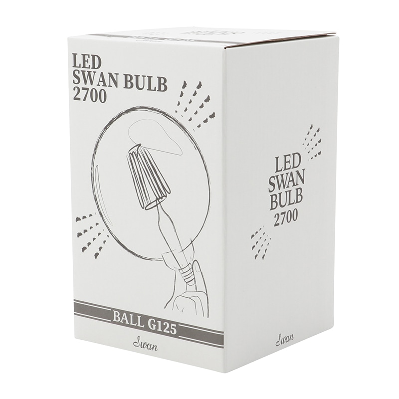 LED電球 フィラメントLED SWB-LDG4L-G125-27Bの通販｜東京インテリア