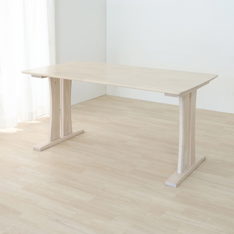 ダイニングテーブル SANTANA 135 DT WN 【大型商品配送】の通販｜東京