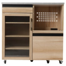 キッチンカウンター IF EchoOZ EC NA/GY【お客様組立商品】