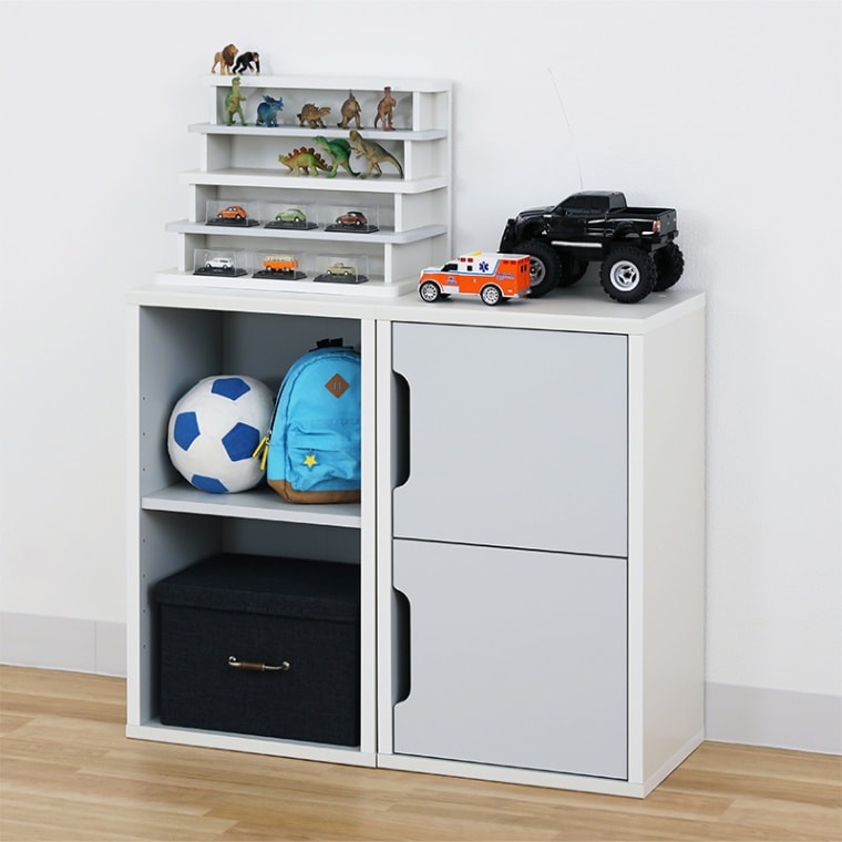 ミニ収納庫 ママチャーム IF MMC-7545D IV【お客様組立商品】の通販