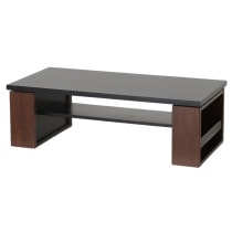 リビングテーブル アーク 120リビングテーブル WN【大型商品配送】