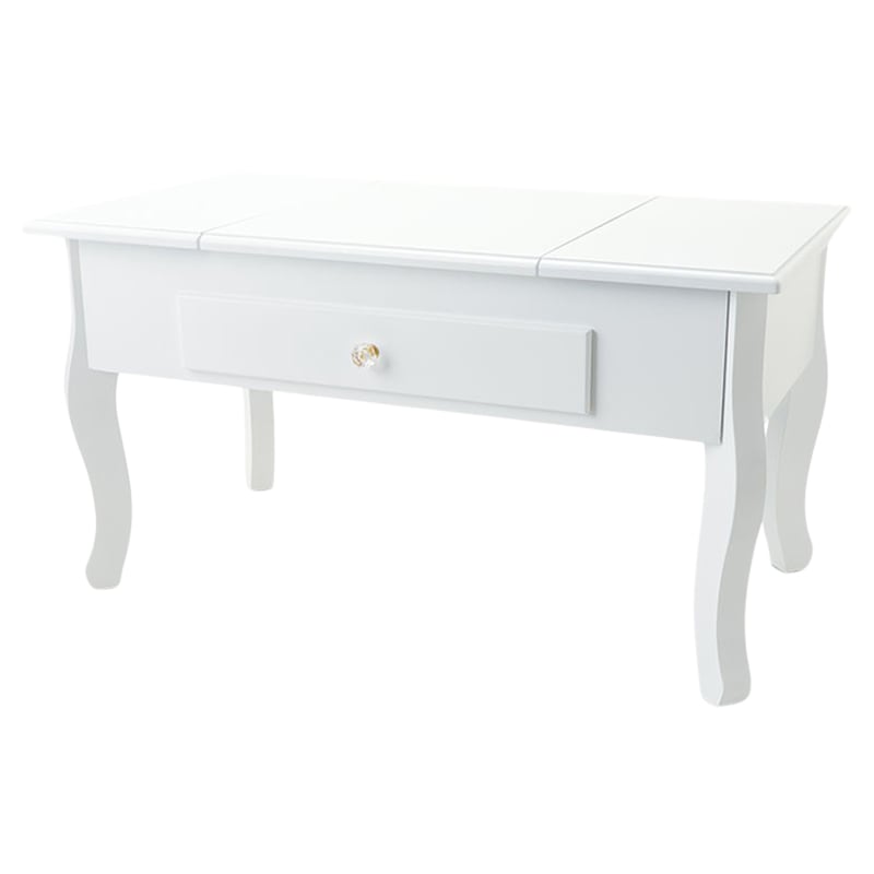 テーブル IF MT-6654WH ネコ脚テーブル WH【お客様組立商品】の通販