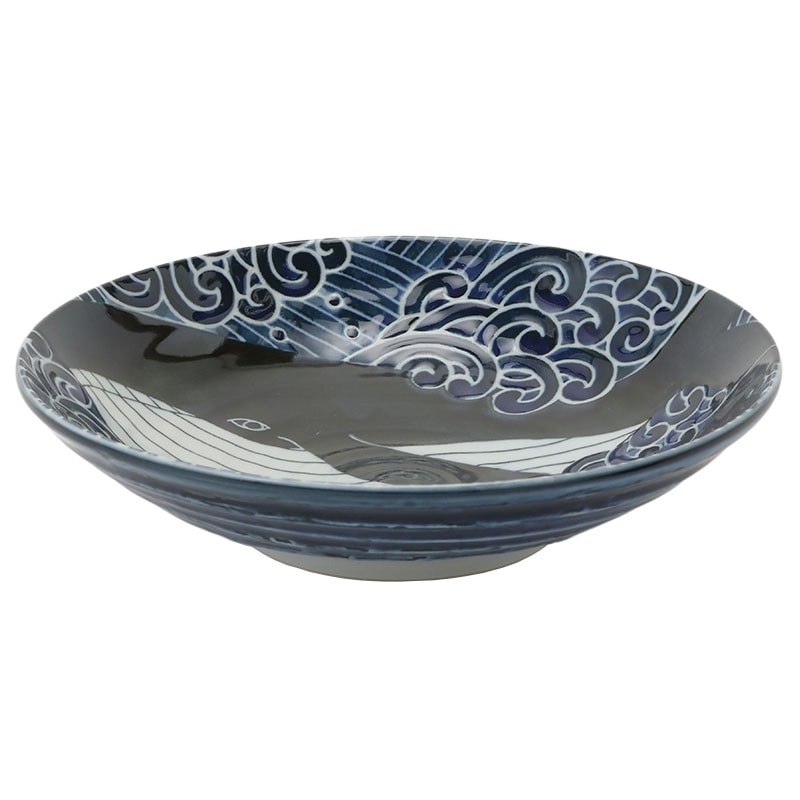 ✳︎SEdragonグレーベージュ28cm 10枚と黒盆皿7枚セット レンゲ MU79749 白波くじらの通販｜東京インテリア公式通販