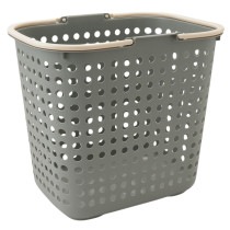 ランドリーバスケット ドットバスケット深型