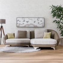 カウチソファ OLA V 0691B 1.5RA(LA) +SXL(SXR) 9415(GG)/JR1157-25/3(BE)/JT1180-1/3(YE) KELVIN GIORMANI ケルビン 