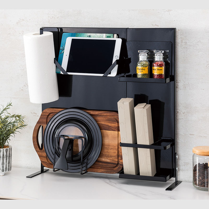 ぱんだまん【定価約9万円】unico シグネ キャビネット 動作確認済み 伸縮できる自立パネル Andy マグネット自立パネル BK の通販｜東京