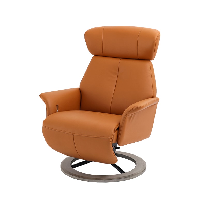 【美品】東京インテリア パーソナルチェア アイボリー WY7117A1 パーソナルチェア ルビー2.0 CB ラテ/オーク バティック 【大型