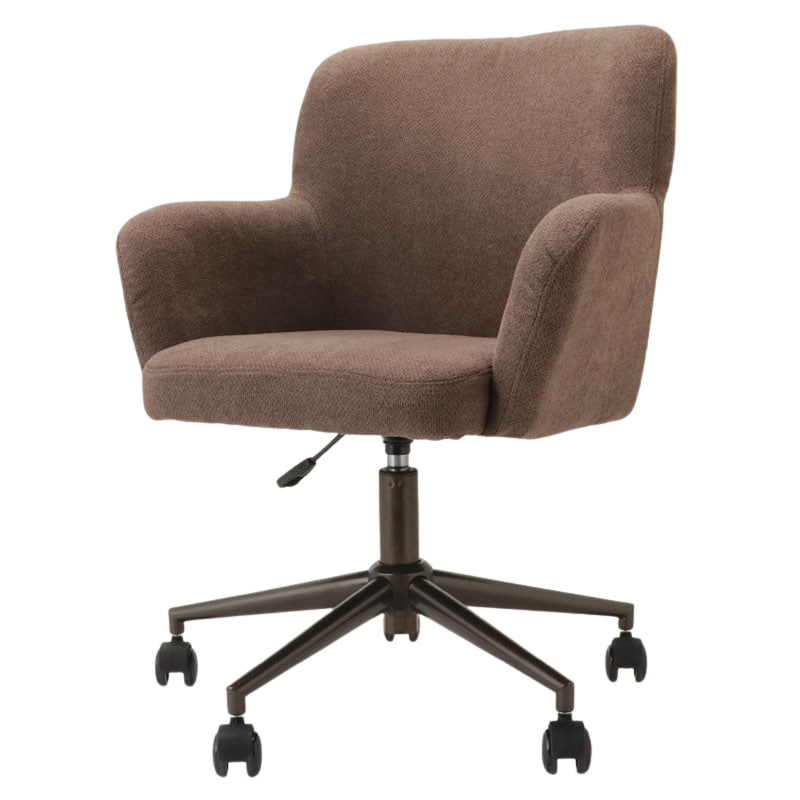 キャスターチェア WDQ-BR クルモ ブラウン 【お客様組立商品】 の通販