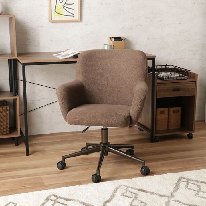 キャスターチェア WDQ-BR クルモ ブラウン【お客様組立商品】 の通販