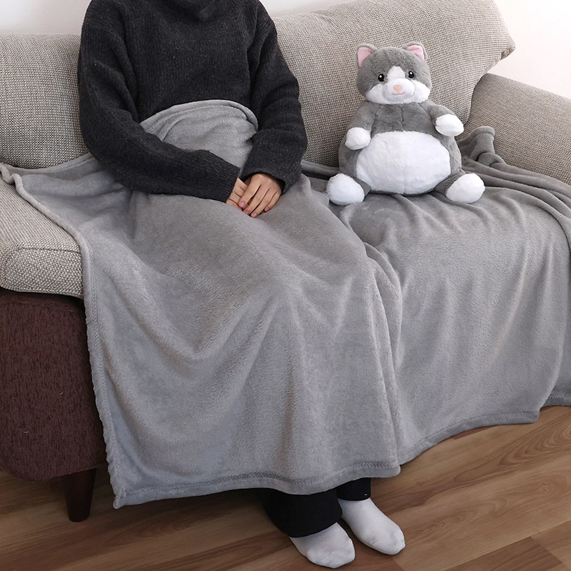 ぬいぐるみとケット CAT BLANKET GYの通販｜東京インテリア公式通販