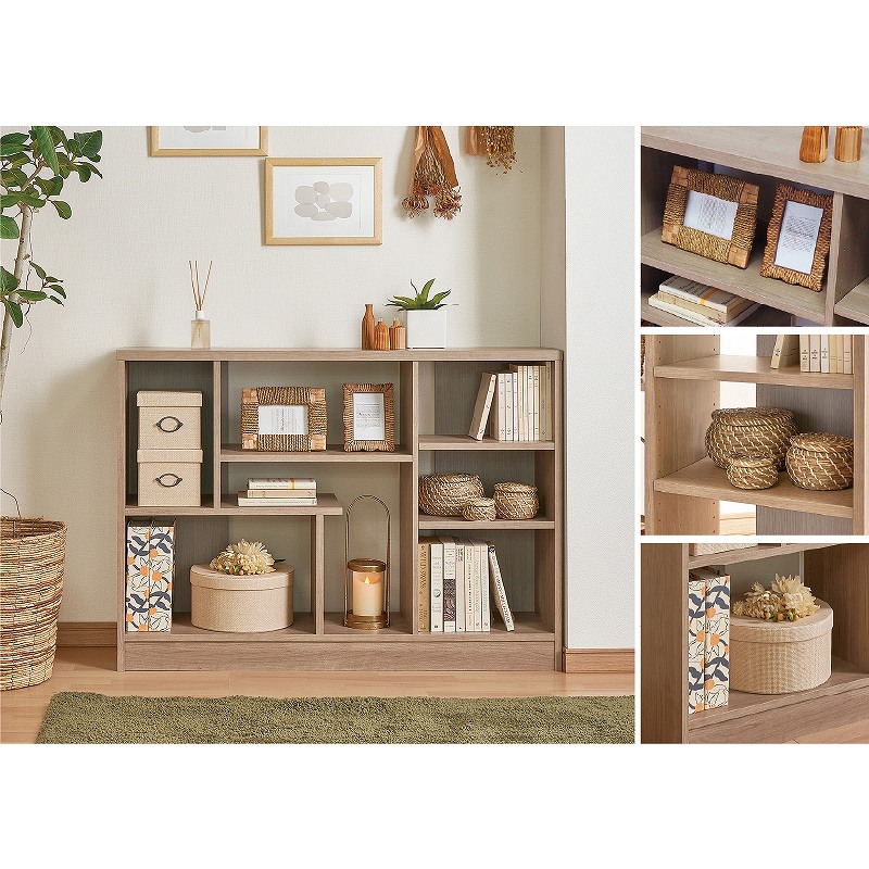 デザインラック シェルラ SLR8512 ワイドタイプ【お客様組立商品】の