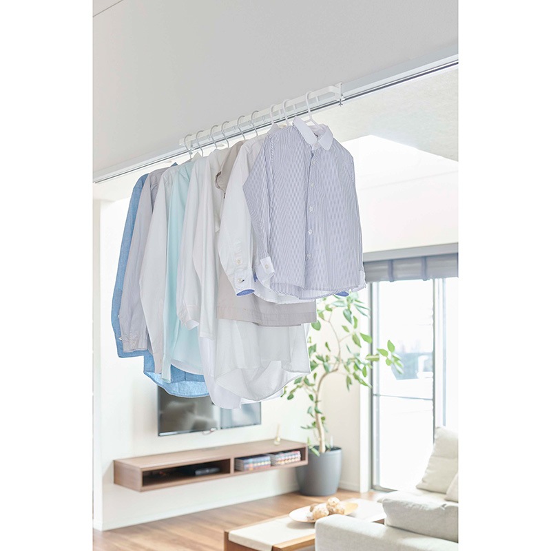 ランドリー 室内物干しハンガーバー タワーの通販｜東京