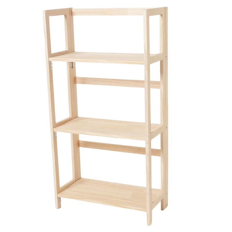 ぽんちゃん　折り畳みラック 楽天市場】【限定】折りたたみラック キャスター付き 3段 スチール