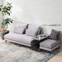 アームレス２人掛けソファ VANC 2P XY-SF170 RIELY451 LGY【大型商品配送】