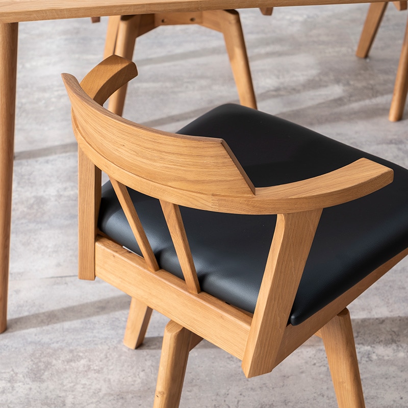 ダイニング5点セット　東京インテリア ダイニング5点セット ANNY テーブル135OAK + チェアIV GY【大型