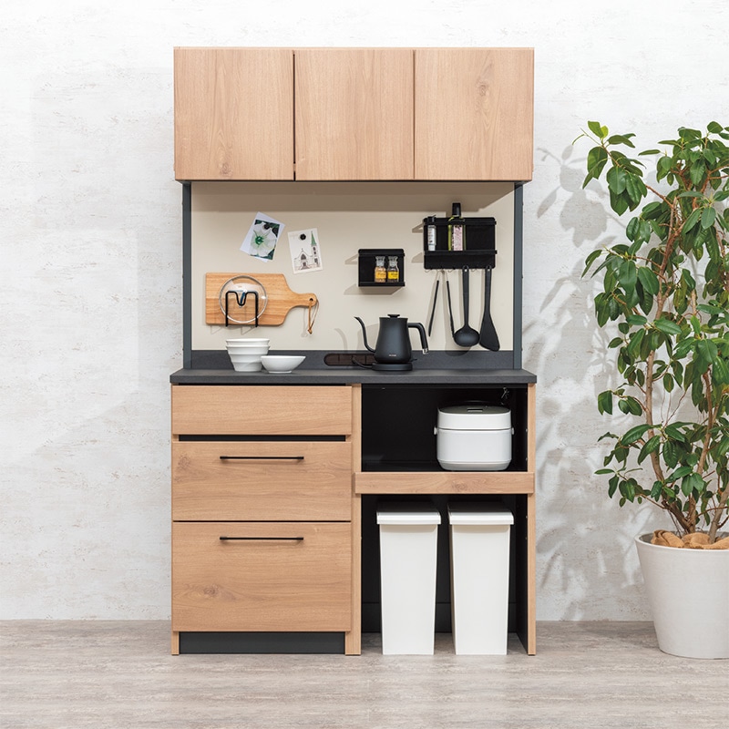 ダイニングボード L-NEO-エルネオ-120K 上台120OP 天板120BK 下台60