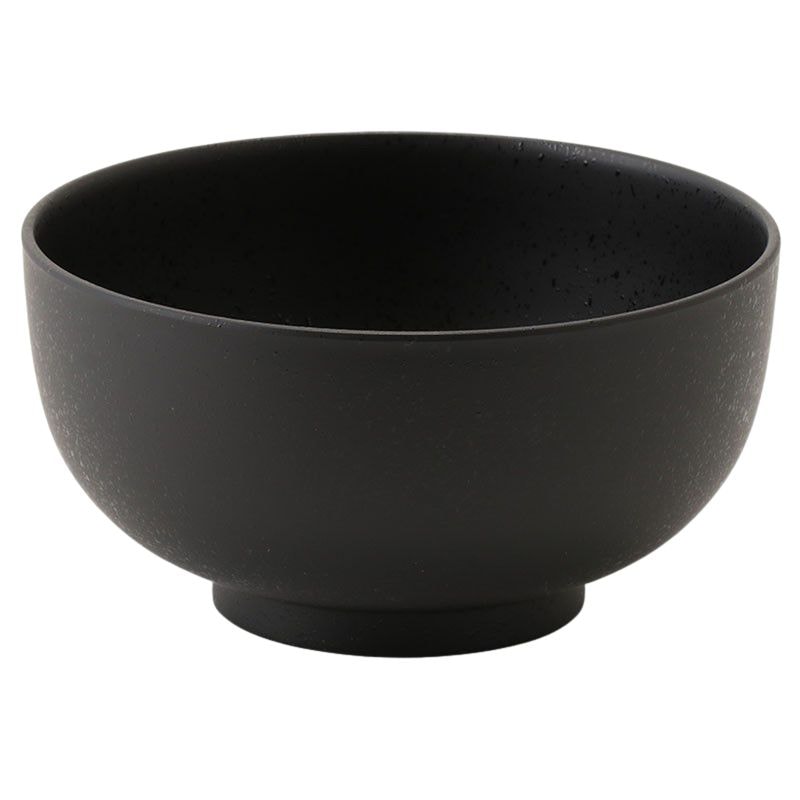 ラーメン鉢二個セット　栃　黒染拭漆　内拭漆 97a218dab7c37dce8e09d7fd8ba66e