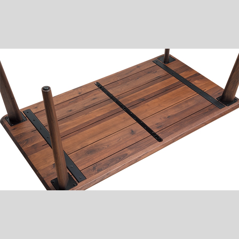 ダイニングテーブル（if NEST）VICTORIA2 135~150DT WN【大型商品配送