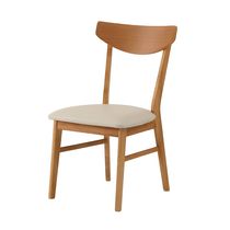 ダイニングチェア ファズ DC NA/IV【大型商品配送】
