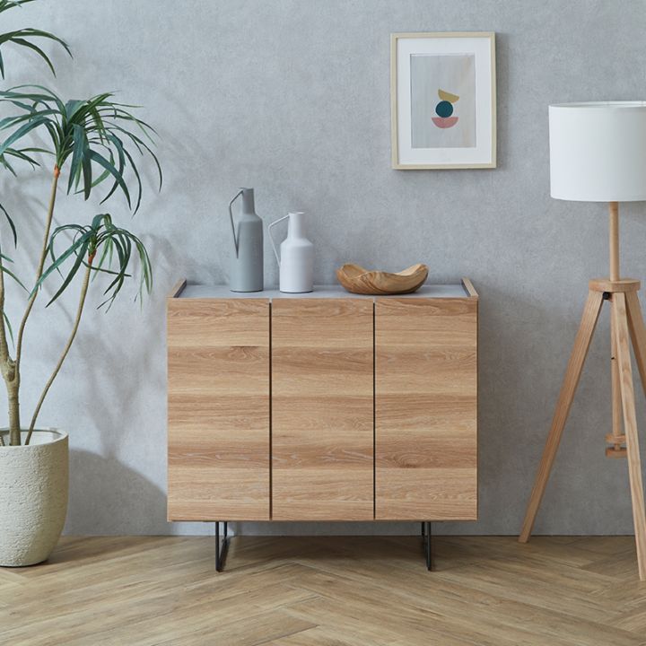 サイドボード ダブル 90SB 【大型商品配送】の通販｜東京インテリア