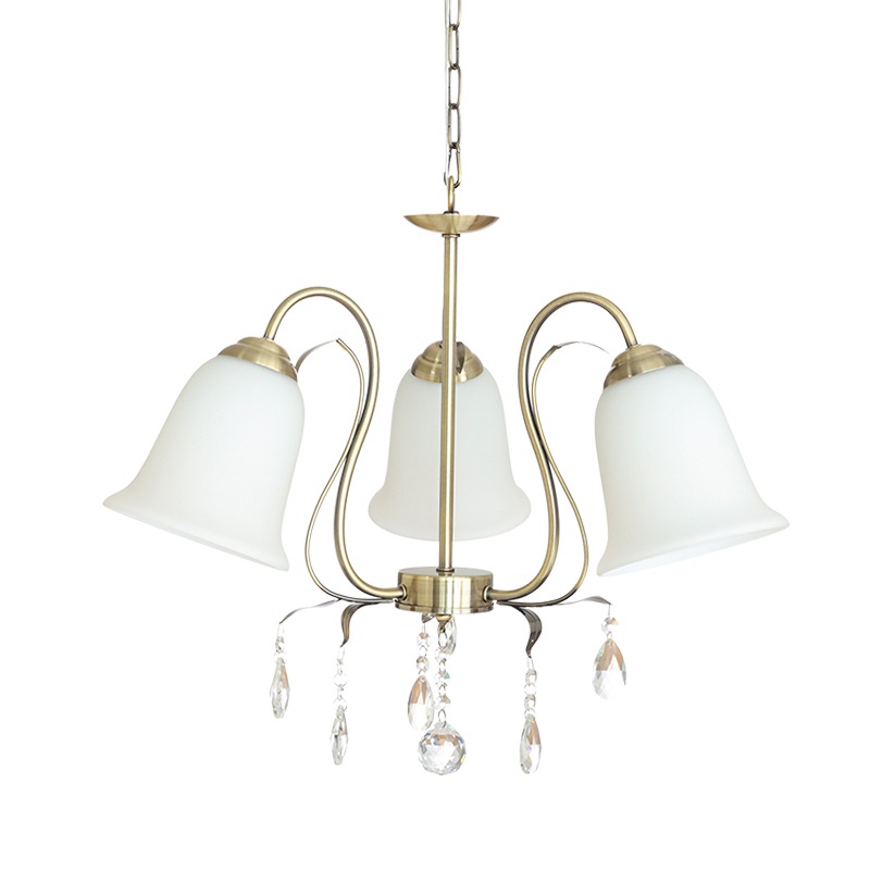 S*a様 ロメオシャンデリア ロメオアンティークシャンデリアホワイト 白熱球付属