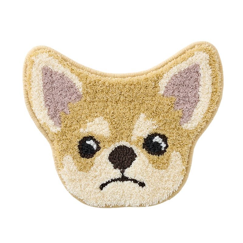 アクセントマット イヌカオ マルチーズの通販｜東京インテリア