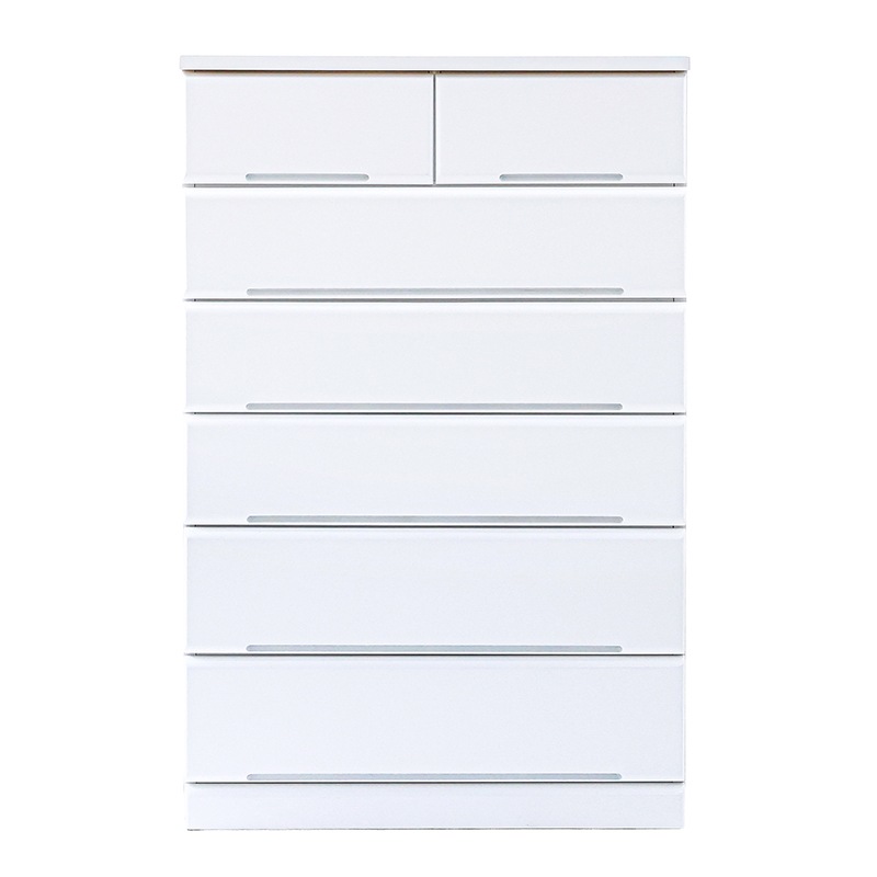 ハイチェスト SARA 80-6 WH【大型商品配送】の通販｜東京