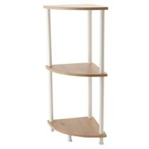 コーナーシェルフ IF-ASH3C 3段【if Home】【お客様組立商品】