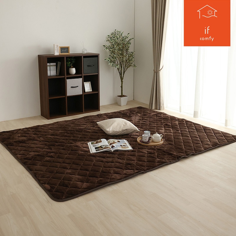 こたつ敷布団 フランネル BR if home ※2サイズ有 の通販｜東京