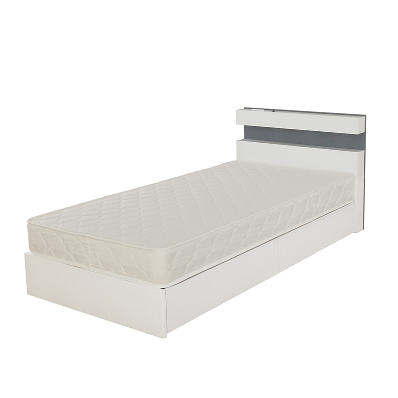 ベッドフレーム NライムBOX WH【大型商品配送】の通販｜東京インテリア