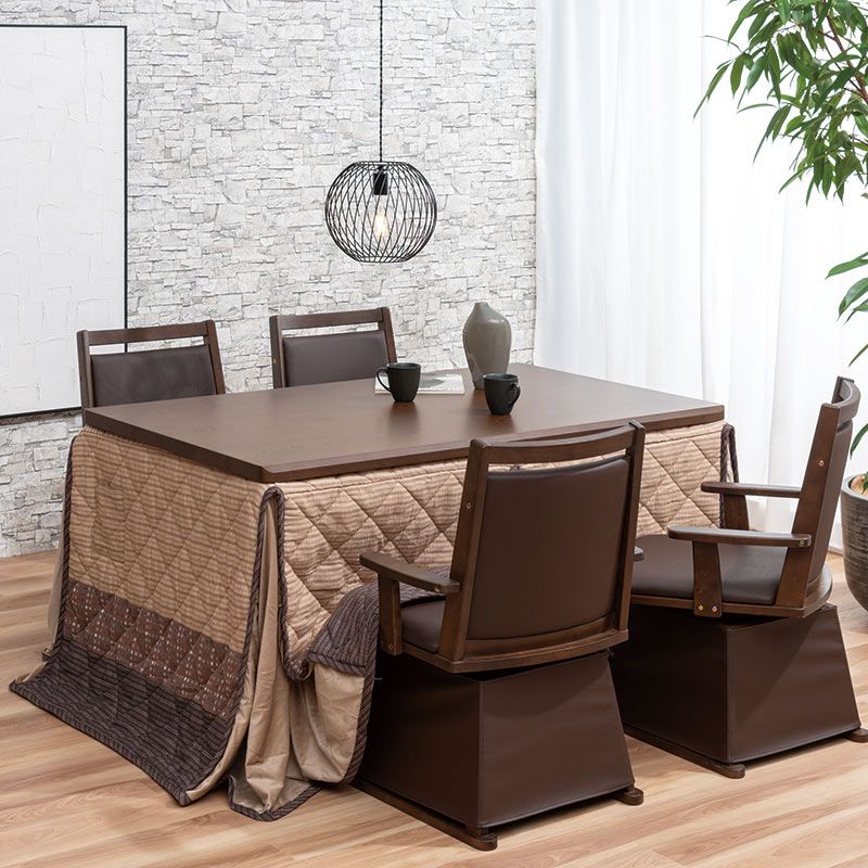 こたつ　机　インテリア 商品情報_ダイニングこたつテーブル（135×80cm） | 山善の商品