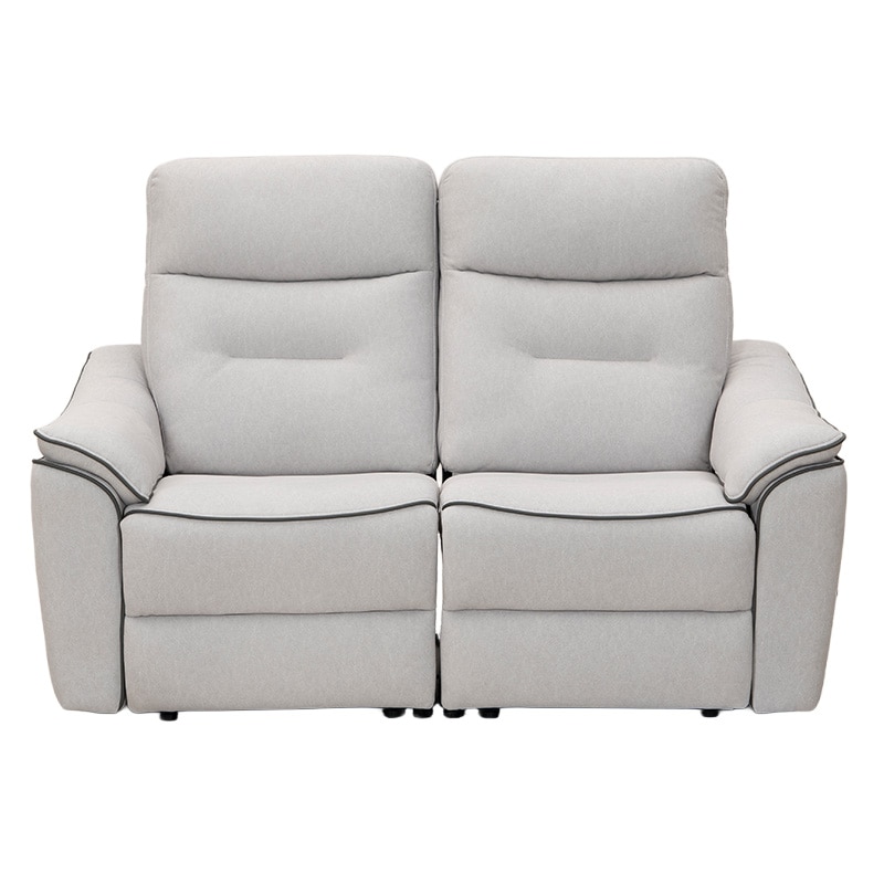 2人掛 電動ソファ ポアーレⅡ 1815A 2PEM CASTEL80LGY(パイピング_