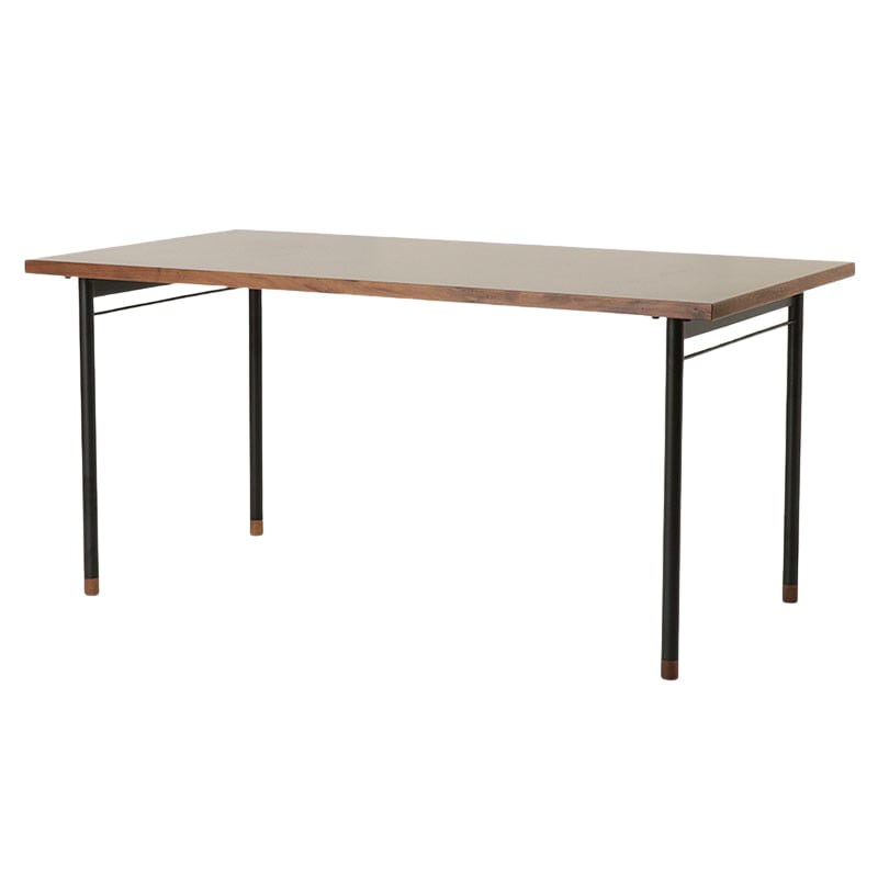 ダイニングテーブル トマス2 150DT WN-BK/DGY【大型商品配送】 の通販