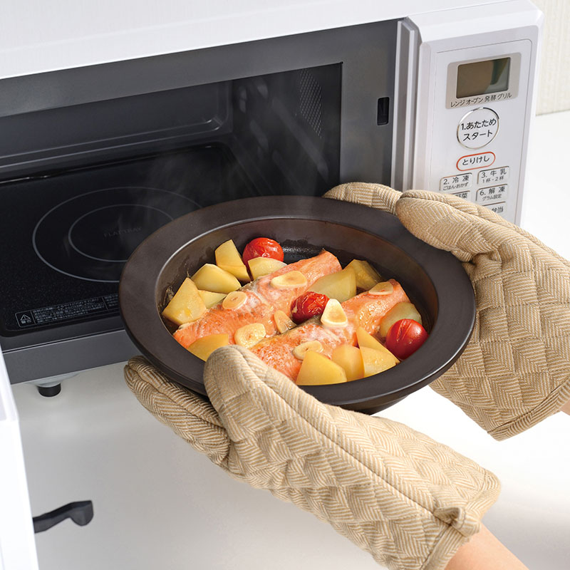 レンジ調理 マジカリーノレンジで発熱する皿24の通販｜東京