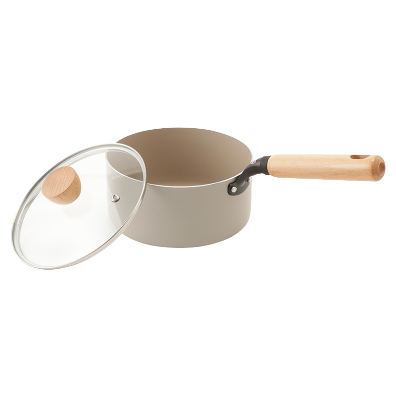 片手鍋 スプル 深型片手鍋18cm BE【ガス・IH対応】 の通販｜東京