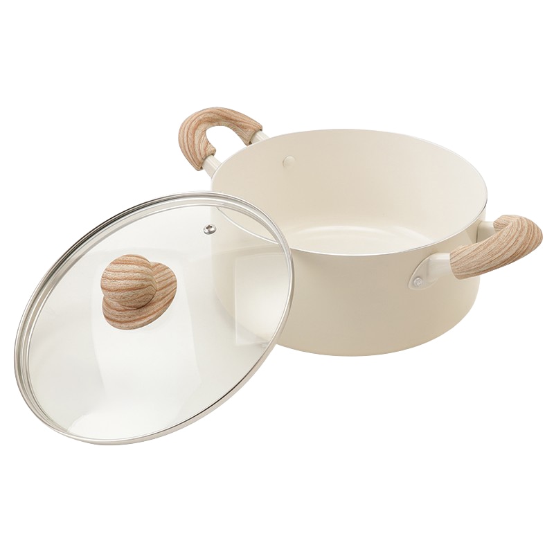 両手鍋 スプル 深型両手鍋22cm BE【ガス・IH対応】 の通販｜東京