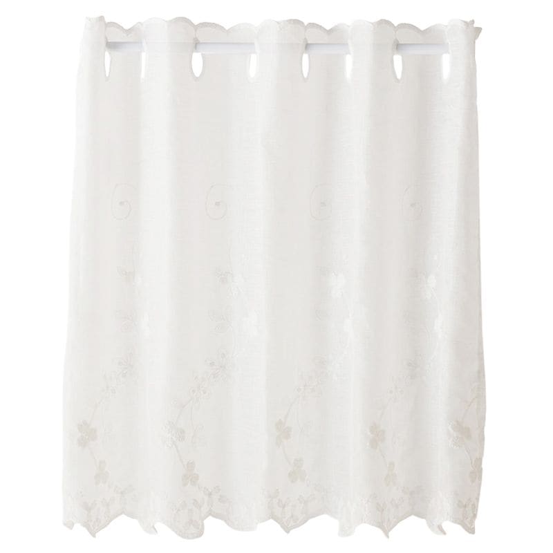 カフェカーテン（７点）※AB2554 カフェカーテン 綿100% 72cm×142cm スタンダードタイプ モロッコ